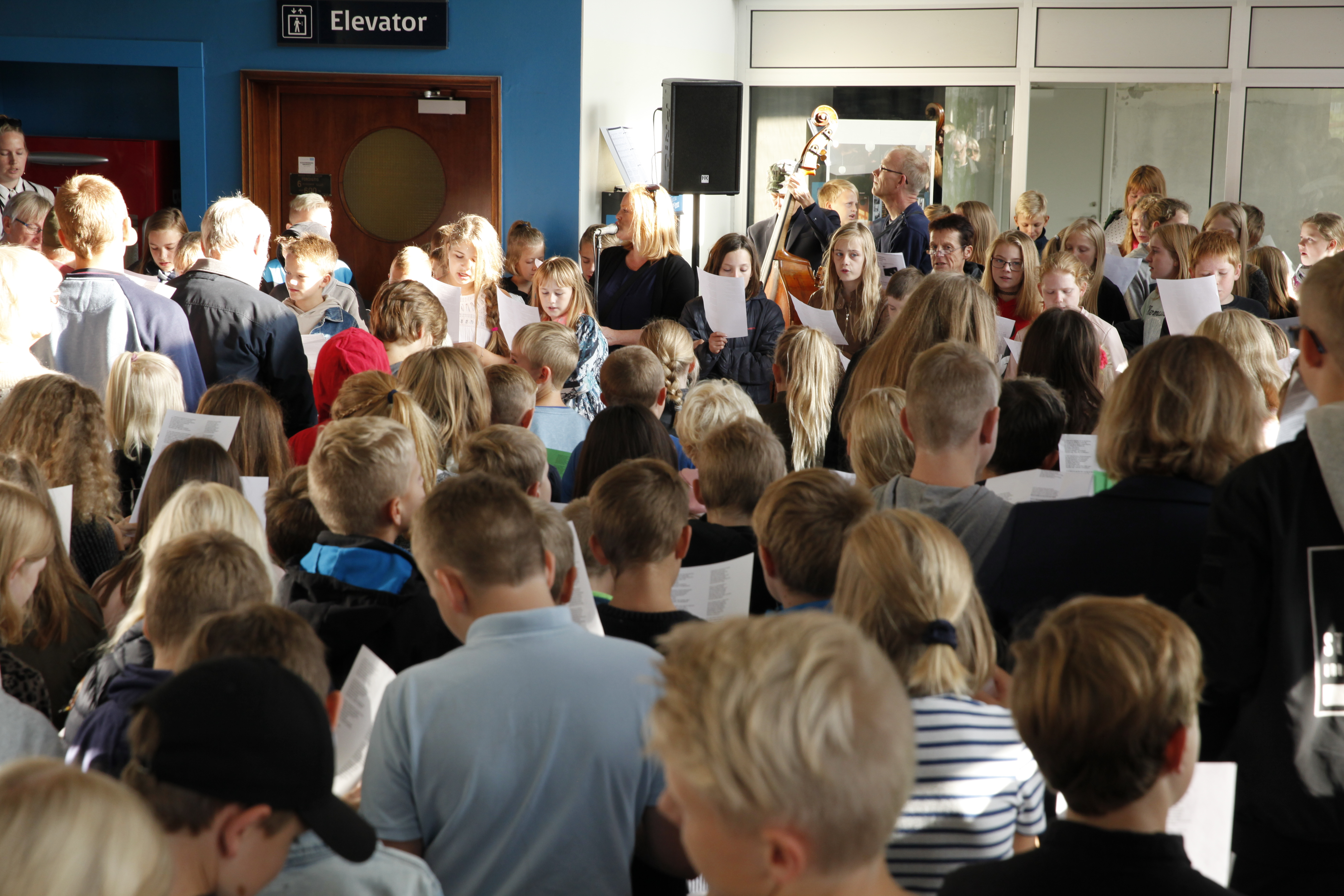 Foto fra kulturhuset Station K i Langå