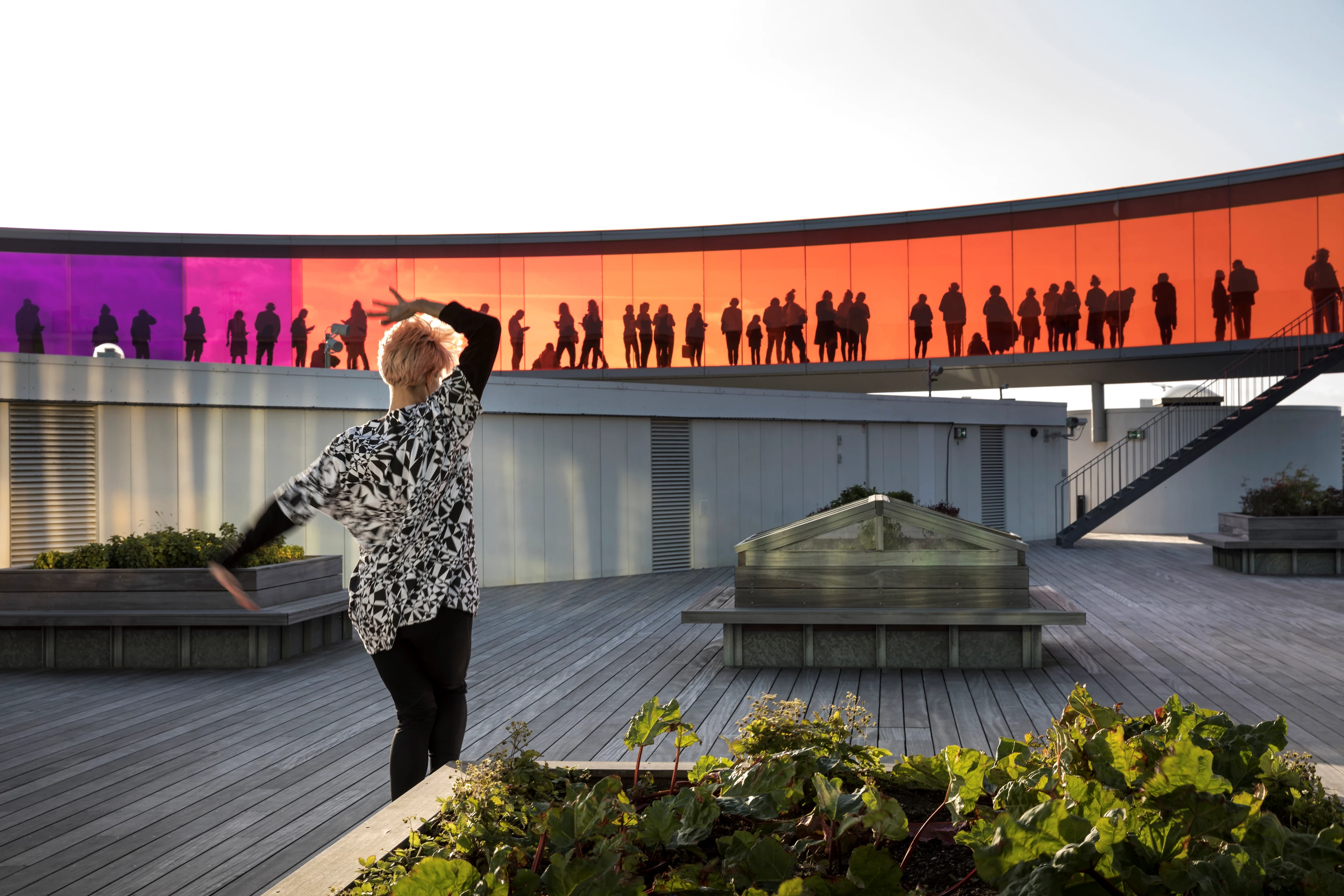 Foto fra åbningsfesten for Europæisk Kulturregions festival GENOPDAG