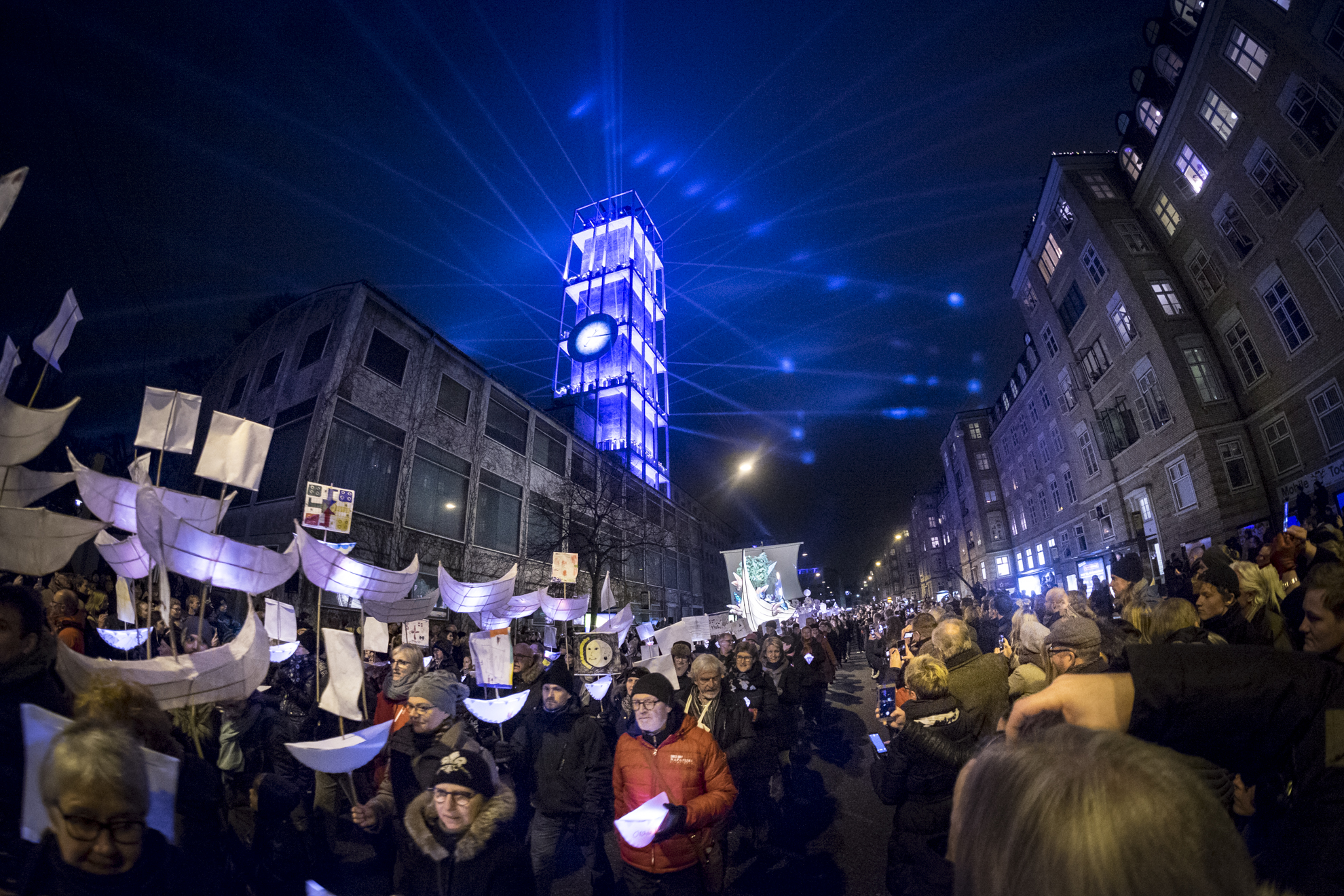 Billede fra åbningen af Aarhus 2017 - fotograf Per Bille