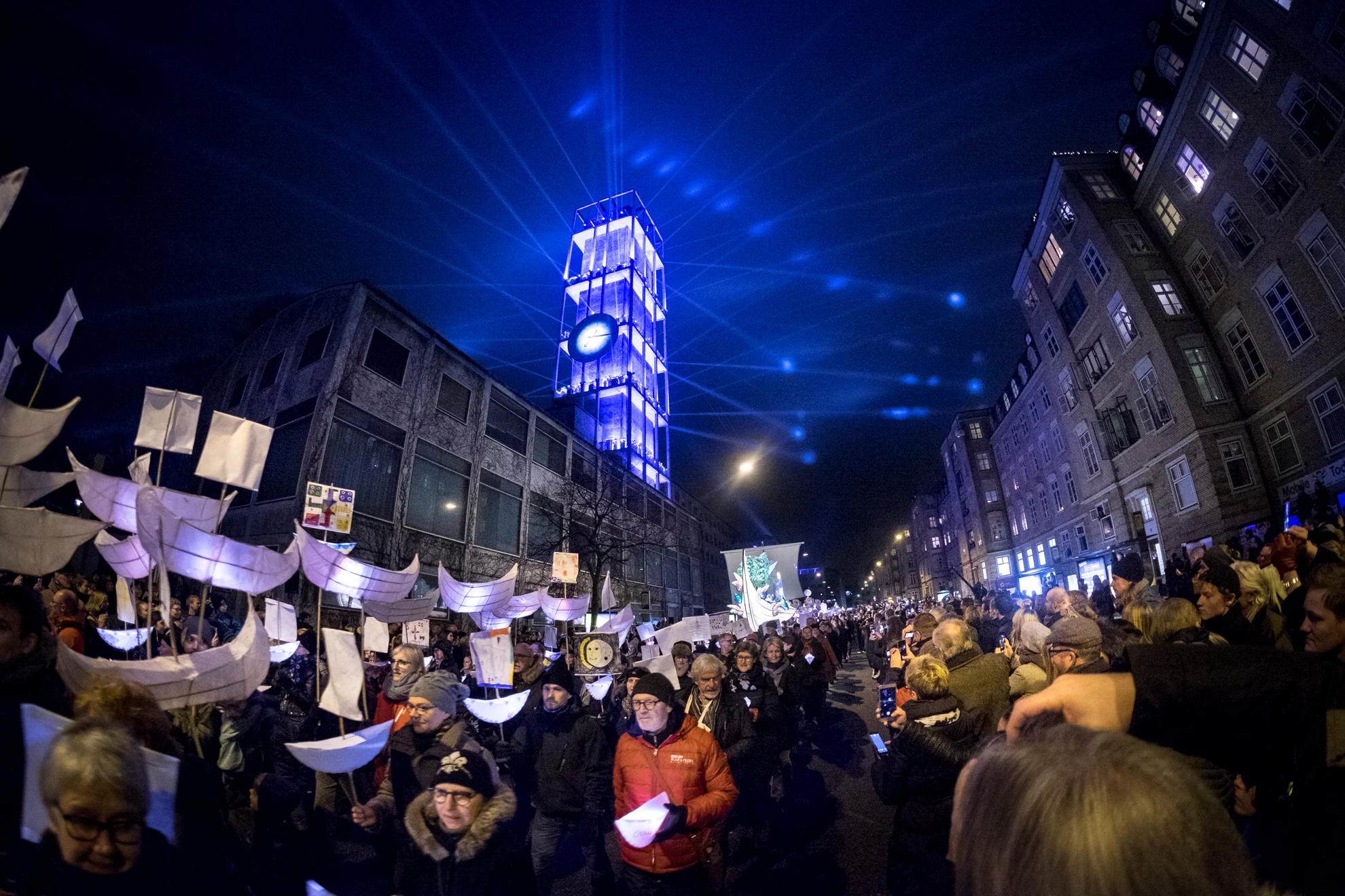 Billede fra åbningen af Aarhus 2017 - fotograf Per Bille